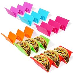 Large Taco Stand with Handle Taco Holders set of 6