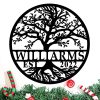 Perfect Family gify Personalized Tree of Life Metal Sign