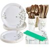 Wedding Disposable Dinnerware Set Severs