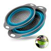 Collapsible Colanders with Handles