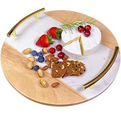 Marble Cheese Board with Handle