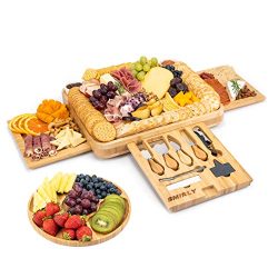 Large Charcuterie Board Set and Knife Set