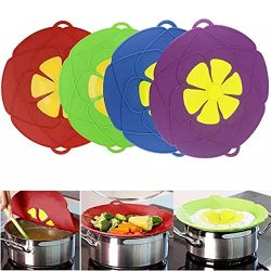 Reusable Spill Stopper Lids for Pots and Pans