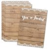 Farmhouse Rustic Invitation for Wedding Couple