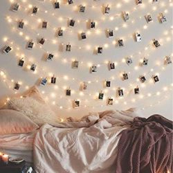 Fairy String Lights with 50 Clear Clips
