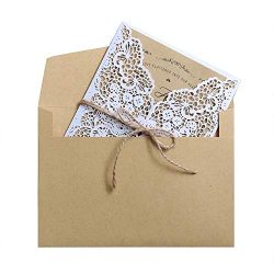 Handmade White Kit with Envelopes Brown Kraft