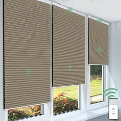 Automatic Honeycomb Window Blinds Customized Size