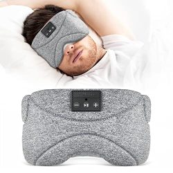 Ultra-Thin Sleep Mask with Headphones