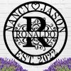 Wall Personalized Family Name Sign