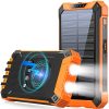 Solar Power Bank Wireless Charger