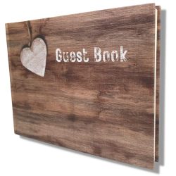 Wedding Rustic Guest Book