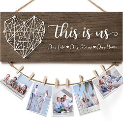 Hanging Photo Holder for New Homeowner as Gift