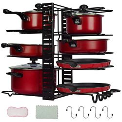 Adjustable Pensar Pots and Pans Organizer for Cabinet
