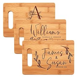 Get Personalized Cutting Board for young couples as gift!