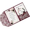 Wedding Invitations Kit Laser Cut