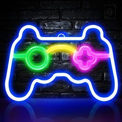 Gamepad Shape LED Neon Signs for Wall Decor