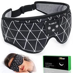 Comfortable Bluetooth Sleep Mask with Ultra Thin Speakers