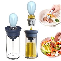 Olive Oil Dispenser Bottle With Silicone Brush