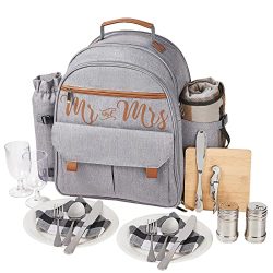 2 Person Insulated Picnic Backpack Bag