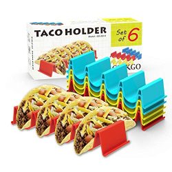 Six Taco Holder Stand Set