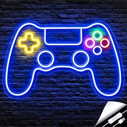 Game Controller Neon Sign for Gamer Room