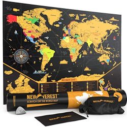 Travel Scratch Off Map of The World