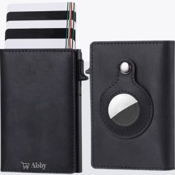 Slim Leather AirTag Wallet