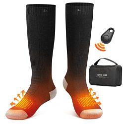 No more cold Winter Sports, use the Heated Socks with Remote