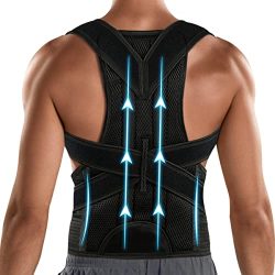 Back Brace for Lumbar Support and Upright