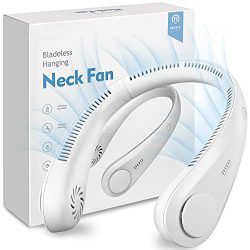 USB Hands Free Portable Neck Fan for Hot Days