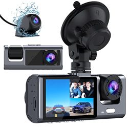 Channel Dash Cam Front and Rear Inside