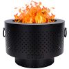 Portable Smokeless Fire Pit! No smoke while preparing marshmallows