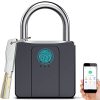 Fingerprint Padlock with Key Backup