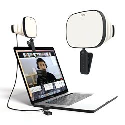 Video Conference Light with Padded Computer Clip and Mount