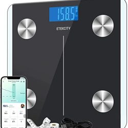 Smart Bluetooth Body Weight Scale - Rechargeable