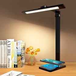 Dimmable Office Desk Lamp with USB Charging Port