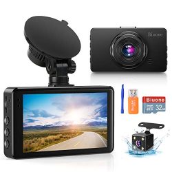 Super Night Vision Dash Cam Front and Rear