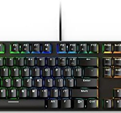 Custom Gaming Keyboard with Metal Top Plate