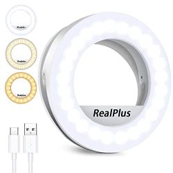 Rechargeable Portable Phone Ring Light CliP