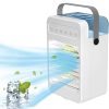 Air Cooler with 4 Speeds Rainbow LED Light