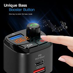 Bluetooth 5.0 FM Transmitter for Car