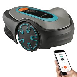 Automatic robotic lawnmower with Bluetooth App