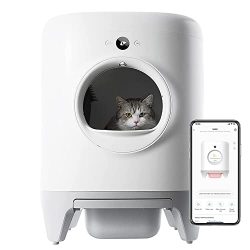 Scooping Self-Cleaning Cat Litter Box