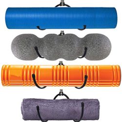 Storage Foam Rollers Rack Yoga Mat