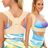 Adjustable upper back straightener posture corrector
