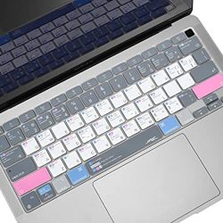 MacBook Air 13 Keyboard Cover Skin with MAC OS Shortcut
