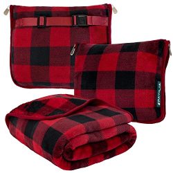 Travel Blanket and Pillow Set