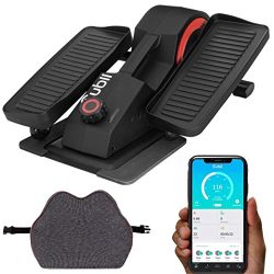 Bike Pedal Exerciser with LCD Fitness Tracker Screen