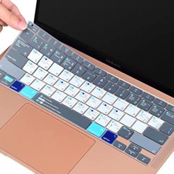 MacBook Shortcuts Keyboard Cover with Touch ID