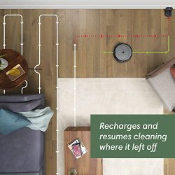 Hard Floors Wi-Fi Connected Robot Vacuum